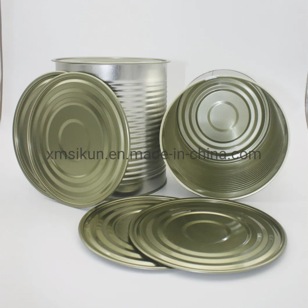 High Quality Inexpensive Empty 588# Iron Cans for Food Packaging Vegetable Cans Fish Cans Wholesale Price