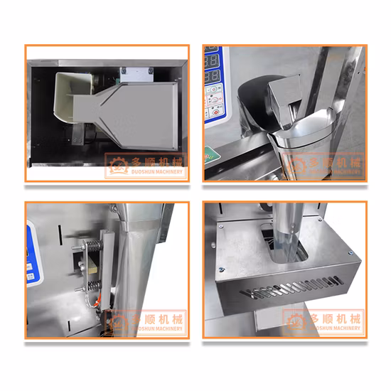 작은 자동 식품 주머니 향신료 곡물 분말 포장 포장 기계